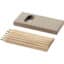 Set de 6 crayons de couleur Ayola - Naturel