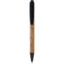 Stylo bille en bambou Borneo (encre noire) - Naturel / noir