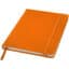 Carnet de notes A5 Spectrum à couverture rigide - Orange