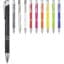 Stylo bille rétractable en aluminium Moneta (encre noire) - Rouge