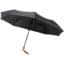 Parapluie en RPET pliable 21" à ouverture/fermeture automatique Bo - Noir