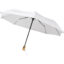 Parapluie en RPET pliable 21" à ouverture/fermeture automatique Bo - Blanc