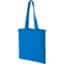 Sac shopping coton Carolina 100 gr/m² 7L - Bleu process