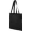 Sac shopping coton Madras 140 gr/m² 7L - Noir