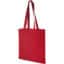 Sac shopping coton Madras 140 gr/m² 7L - Rouge