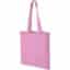 Sac shopping coton Madras 140 gr/m² 7L - Rose