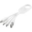 Câble USB multi ports type C 4 en 1 Troup - Blanc