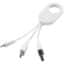 Câble de recharge 3-en-1 Troop - Blanc