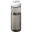 Bouteille de sport H2O Active® Eco POP Base 650ml avec couvercle à bascule - Charbon / blanc