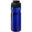 Bouteille de sport H2O Active® Eco POP Base 650ml avec couvercle à bascule - Bleu / noir