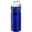 Bouteille de sport H2O Active® Eco POP Base 650ml avec couvercle à bascule - Bleu / blanc