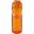 Bouteille de sport H2O Active® Eco POP Base 650ml avec couvercle à bascule - Orange / orange