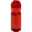 Bouteille de sport H2O Active® Eco POP Base 650ml avec couvercle à bascule - Rouge / rouge