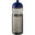 Bouteille de sport H2O Active® Eco Base 650ml avec couvercle dôme - Charbon / bleu royal