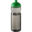 Bouteille de sport H2O Active® Eco Base 650ml avec couvercle dôme - Charbon / vert vif