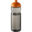 Bouteille de sport H2O Active® Eco Base 650ml avec couvercle dôme - Charbon / orange