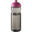 Bouteille de sport H2O Active® Eco Base 650ml avec couvercle dôme - Charbon / magenta