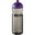 Bouteille de sport H2O Active® Eco Base 650ml avec couvercle dôme - Charbon / violet