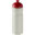 Bouteille de sport H2O Active® Eco Base 650ml avec couvercle dôme - Ivoire / rouge