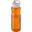 Bouteille de sport H2O Active® Eco Base 650ml couvercle bec verseur - Orange / blanc