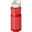 Bouteille de sport H2O Active® Eco Base 650ml couvercle bec verseur - Rouge / blanc