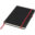 Carnet de notes M Noir - Noir / rouge
