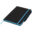 Carnet de notes M Noir Edge - Noir / bleu