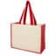 Sac Varai 320 g/m² en toile et jute 23L - Rouge