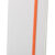 Pendula A6 carnet de notes - Orange / blanc
