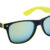 Noosa lunettes de soleil - Jaune / noir