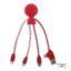 2081 | Xoopar Mr. Bio Charging cable - Rouge