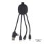 4000 | Xoopar Iné Smart Charging cable with NFC - Noir