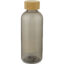 Bouteille de sport Ziggs 650 ml en plastique recyclé - Charbon transparent