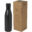 Bouteille isotherme Vasa en acier inoxydable recyclé certifié RCS de 500 ml avec isolation par le vide et couche de cuivre - Noir