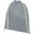 Sac à dos Oregon en coton de 140 g/m² avec cordon de serrage 5L - Gris
