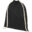 Sac à dos Oregon en coton de 140 g/m² avec cordon de serrage 5L - Noir