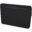 Housse pour ordinateur portable Rise de 15,6" en toile recyclée certifiée GRS - Noir