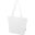 Sac shopping Panama de 20 L avec fermeture éclair recyclé certifié GRS - Blanc