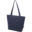 Sac shopping Panama de 20 L avec fermeture éclair recyclé certifié GRS - Marine