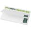 Mémos autocollants recyclés 127 x 75 mm Sticky-Mate® - Blanc