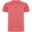 T-shirt de sport de 150 g/m² Montecarlo à manches courtes pour enfant - Corail fluo