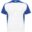 T-shirt de sport de 140 g/m² Bugatti à manches courtes pour enfant - Blanc / bleu royal