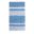 Sagaform Ella Serviette de hammam coton bio 145x250cm - Bleu