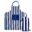 Ensemble tablier et gants bbq Aron - Blanc / bleu