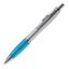 Stylo Hawaï argent - Argent / bleu clair