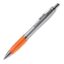 Stylo Hawaï argent - Argent / orange