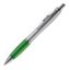 Stylo Hawaï argent - Argent / vert