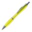 Stylo Hawaï transparent - Transparent jaune