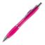 Stylo Hawaï transparent - Transparent rose foncé