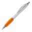 Stylo bille Hawaï blanc - Blanc / orange